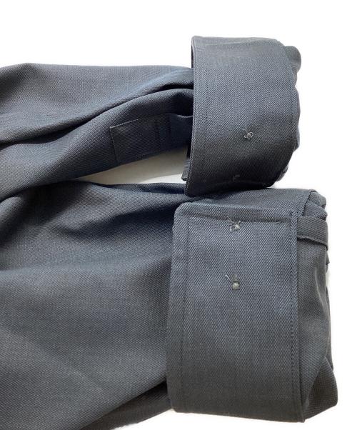 MAISON SPECIAL（メゾンスペシャル）MAISON SPECIAL (メゾンスペシャル) Chambray Washable Wool Prime-Over Regular Collar Shirt Coat グレー サイズ:2の古着・服飾アイテム