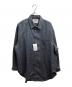 MAISON SPECIAL（メゾンスペシャル）の古着「Chambray Washable Wool Prime-Over Regular Collar Shirt Coat」｜グレー