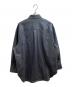MAISON SPECIAL (メゾンスペシャル) Chambray Washable Wool Prime-Over Regular Collar Shirt Coat グレー サイズ:2：9000円