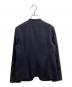 UNTITLED (アンタイトル) レジェールギャバ 背抜きカラーレスジャケット / 153-41043 ネイビー サイズ:3：8000円
