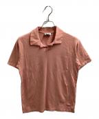 Acne studiosアクネ ストゥディオズ）の古着「NORFOLK POLO SHIRT」｜ピンク