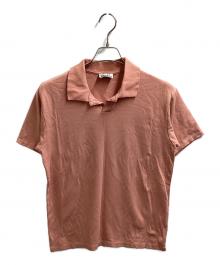 Acne studios（アクネ ストゥディオズ）の古着「NORFOLK POLO SHIRT」｜ピンク