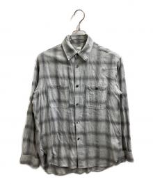 Ron Herman（ロンハーマン）の古着「Brushed Plaid Work Shirt」｜グレー