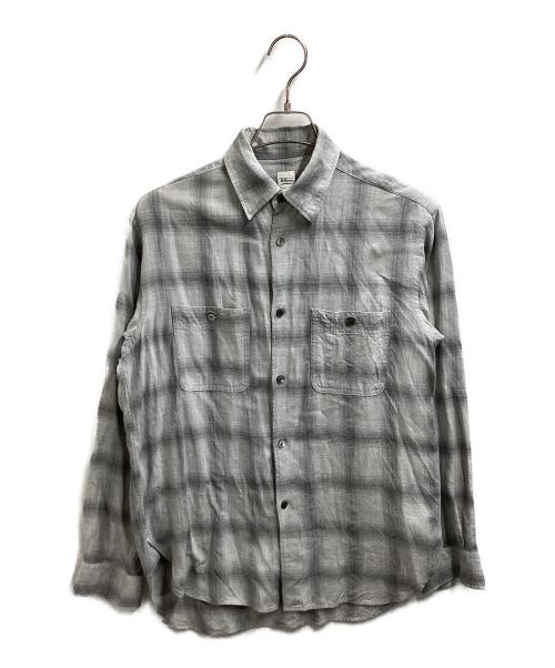 Ron Herman（ロンハーマン）Ron Herman (ロンハーマン) Brushed Plaid Work Shirt グレー サイズ:Sの古着・服飾アイテム
