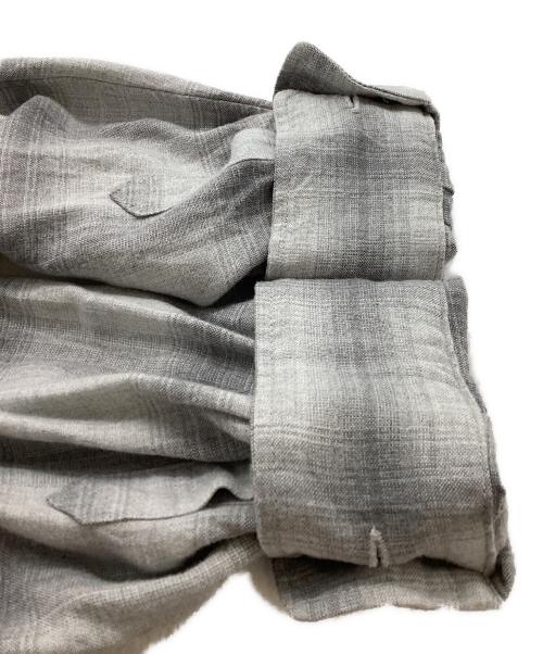 Ron Herman（ロンハーマン）Ron Herman (ロンハーマン) Brushed Plaid Work Shirt グレー サイズ:Sの古着・服飾アイテム