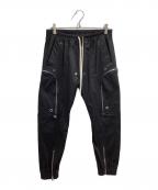 RICK OWENSリックオウエンス）の古着「BAUHAUS CARGO PANTS / バウハウスカーゴパンツ」｜ブラック