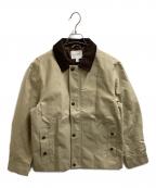 BANANA REPUBLICバナナリパブリック）の古着「SHORT UTILITY JACKET」｜ベージュ