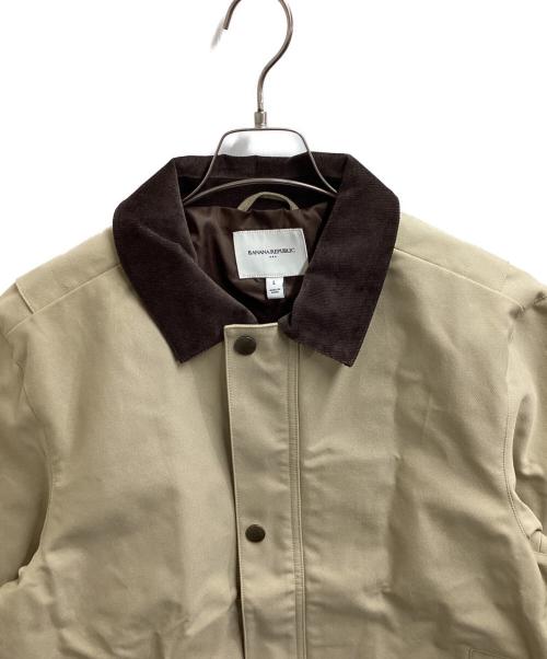 BANANA REPUBLIC（バナナリパブリック）BANANA REPUBLIC (バナナリパブリック) SHORT UTILITY JACKET ベージュ サイズ:Lの古着・服飾アイテム