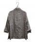 BOUTIQUE ORDINARY (ブティークオーディナリー) Chou-Chou Sleeve Double Jacket / シュシュスリーブダブルジャケット / BO24-524J グレー：6000円