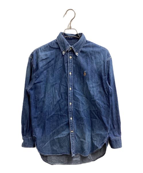 POLO RALPH LAUREN（ポロ・ラルフローレン）POLO RALPH LAUREN (ポロ・ラルフローレン) デニムシャツ インディゴ サイズ:Sの古着・服飾アイテム