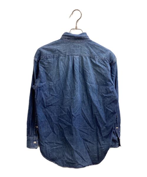POLO RALPH LAUREN（ポロ・ラルフローレン）POLO RALPH LAUREN (ポロ・ラルフローレン) デニムシャツ インディゴ サイズ:Sの古着・服飾アイテム