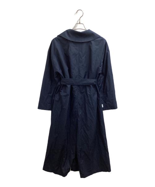 Max Mara The Cube（マックスマーラ ザ キューブ）Max Mara The Cube (マックスマーラ ザ キューブ) 23SS /撥水コットンツイル トレンチコート / 23902105376 ネイビー サイズ:38の古着・服飾アイテム
