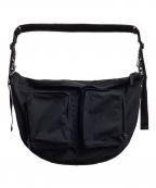 amiacalvaアミアカルヴァ）の古着「SPLIT YARN BODYBAG」｜ブラック