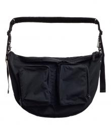 amiacalva（アミアカルヴァ）の古着「SPLIT YARN BODYBAG」｜ブラック