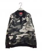 SUPREMEシュプリーム）の古着「Small Box Polo Sweater ``Snow Camo``」｜グレー