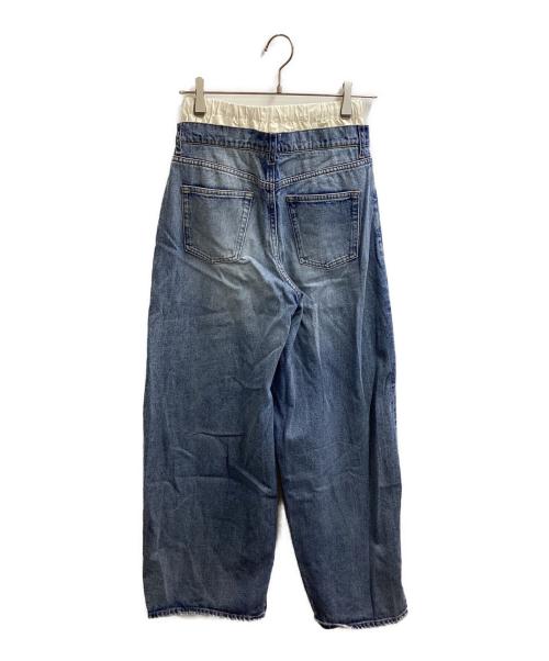 TODAYFUL（トゥデイフル）TODAYFUL (トゥデイフル) Layered Waist Denim / 12411402 ブルー サイズ:24の古着・服飾アイテム