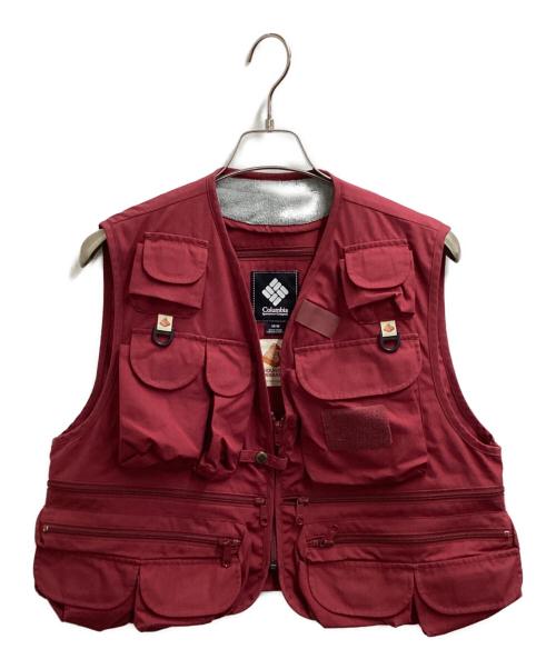 Columbia（コロンビア）Columbia (コロンビア) MOUNTAIN RESEARCH (マウンテンリサーチ) Henry’s Fork Vest / PM3419 レッド サイズ:Mの古着・服飾アイテム