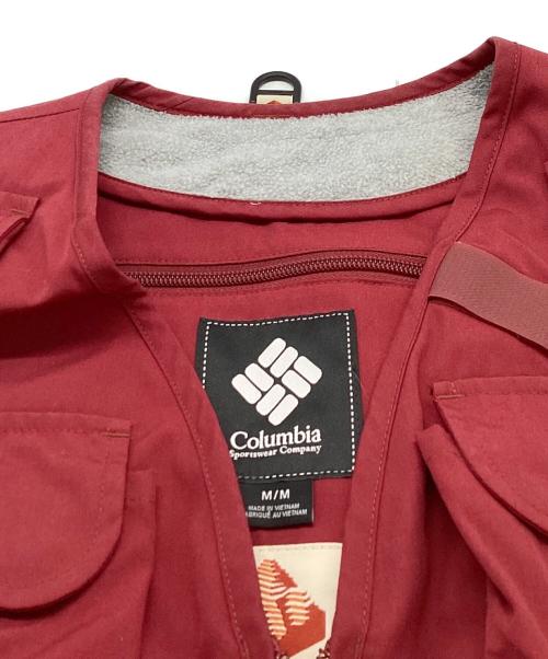Columbia（コロンビア）Columbia (コロンビア) MOUNTAIN RESEARCH (マウンテンリサーチ) Henry’s Fork Vest / PM3419 レッド サイズ:Mの古着・服飾アイテム