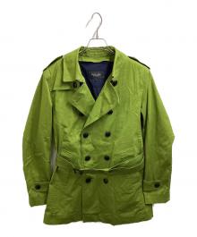 BURBERRY BLACK LABEL（バーバリーブラックレーベル）の古着「ライナー付トレンチコート / D1F05-105-74」｜グリーン