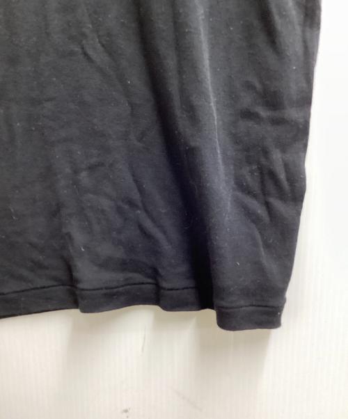 AURALEE（オーラリー）AURALEE (オーラリー) SUPER HIGH GAUGE SHEER RIB TEE　/　A24ST03HF ブラック サイズ:1の古着・服飾アイテム