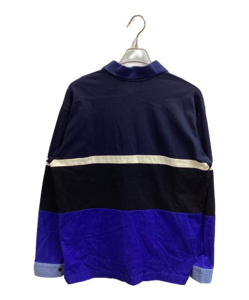 TOGA PULLA（トーガ プルラ）TOGA PULLA (トーガ プルラ) RUGGER ZIP TOP / TV01-JK338 ネイビー サイズ:46の古着・服飾アイテム
