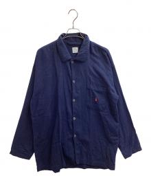 POLO RALPH LAUREN（ポロ・ラルフローレン）の古着「パジャマシャツ」｜ネイビー