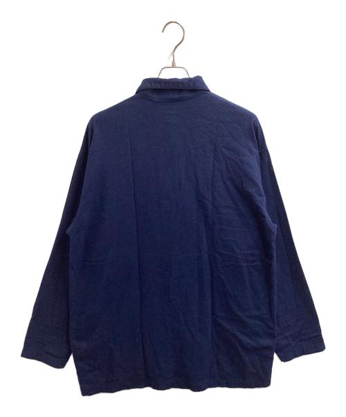 POLO RALPH LAUREN（ポロ・ラルフローレン）POLO RALPH LAUREN (ポロ・ラルフローレン) パジャマシャツ ネイビー サイズ:S/Mの古着・服飾アイテム