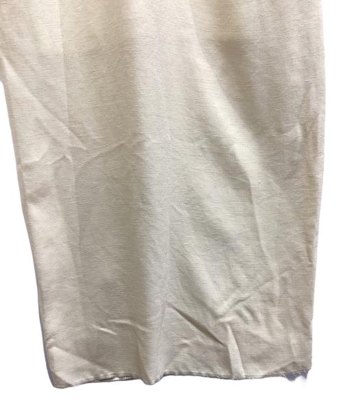 JOHN MASON SMITH（ジョンメイソンスミス）JOHN MASON SMITH (ジョンメイソンスミス) TRIACETATE POLYESTER PIPING TANK ONE PIACE イエロー サイズ:36の古着・服飾アイテム