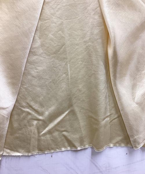 JOHN MASON SMITH（ジョンメイソンスミス）JOHN MASON SMITH (ジョンメイソンスミス) TRIACETATE POLYESTER PIPING TANK ONE PIACE イエロー サイズ:36の古着・服飾アイテム