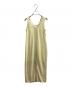 JOHN MASON SMITH (ジョンメイソンスミス) TRIACETATE POLYESTER PIPING TANK ONE PIACE イエロー サイズ:36：5000円