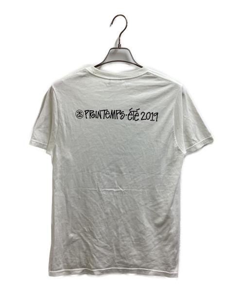 stussy（ステューシー）stussy (ステューシー) PRINTEMPS 19 TEE ホワイト サイズ:Sの古着・服飾アイテム