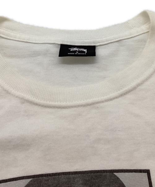 stussy（ステューシー）stussy (ステューシー) PRINTEMPS 19 TEE ホワイト サイズ:Sの古着・服飾アイテム
