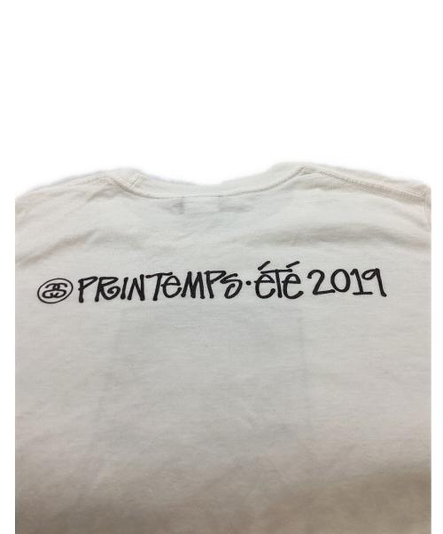stussy（ステューシー）stussy (ステューシー) PRINTEMPS 19 TEE ホワイト サイズ:Sの古着・服飾アイテム