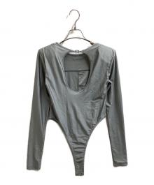 PRANK PROJECT（プランクプロジェクト）の古着「Glossy Scuba Bodysuit / グロッシースキューバボディスーツ」｜グレー