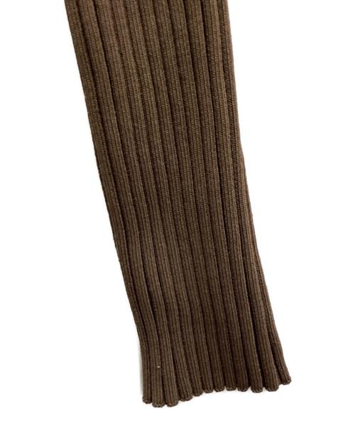 jacquemus（ジャックムス）JACQUEMUS (ジャックムス) La maille Pralu longue / カーディガン ブラウン サイズ:36の古着・服飾アイテム