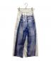 PRANK PROJECT (プランクプロジェクト) Denim Print Easy Pants / デニムプリントイージーパンツ / 31241465612 ホワイト×ブルー サイズ:38：10000円