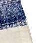 中古・古着 PRANK PROJECT (プランクプロジェクト) Denim Print Easy Pants / デニムプリントイージーパンツ / 31241465612 ホワイト×ブルー サイズ:38：10000円