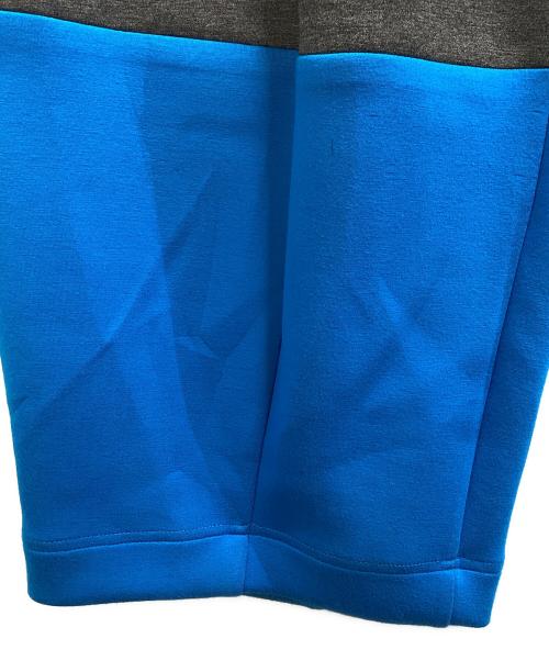 OMMO（オーエムエムオー）OMMO (オーエムエムオー) FLASK PATTERN PT / コクーンパンツ グレー×ブルー サイズ:38の古着・服飾アイテム