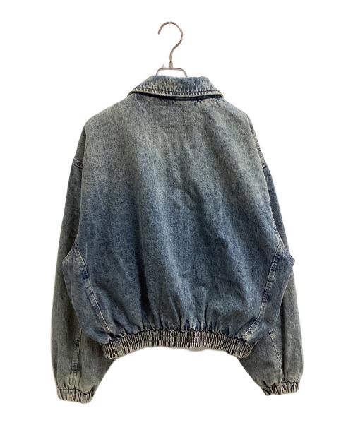 ZARA（ザラ）ZARA (ザラ) デニムブルゾン　/　4365/408/400 ブルー サイズ:Lの古着・服飾アイテム