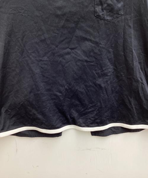 MONCLER（モンクレール）MONCLER (モンクレール) バックスリットTシャツ ネイビー サイズ:Sの古着・服飾アイテム