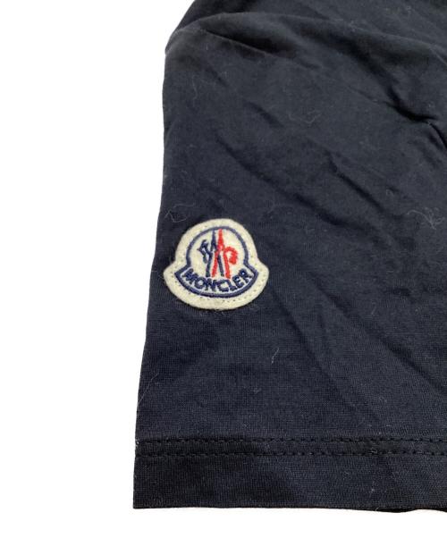 MONCLER（モンクレール）MONCLER (モンクレール) バックスリットTシャツ ネイビー サイズ:Sの古着・服飾アイテム