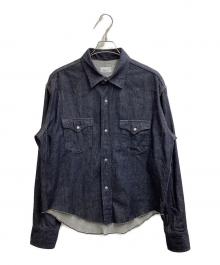 UNUSED（アンユーズド）の古着「Denim Western Shirt / US2559 / 26SS」｜インディゴ