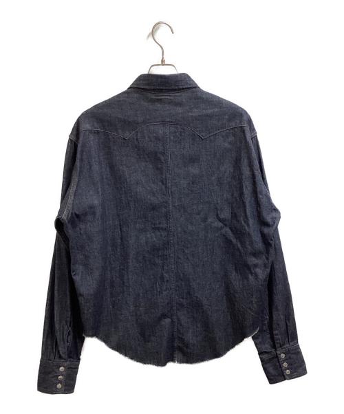 UNUSED（アンユーズド）UNUSED (アンユーズド) Denim Western Shirt / US2559 / 26SS インディゴ サイズ:3の古着・服飾アイテム