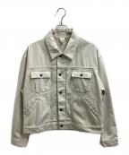 UNUSEDアンユーズド）の古着「WIDE DENIM JACKET / US2535 / 26SS」｜アイボリー