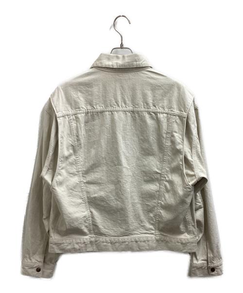 UNUSED（アンユーズド）UNUSED (アンユーズド) WIDE DENIM JACKET / US2535 / 26SS アイボリー サイズ:2の古着・服飾アイテム