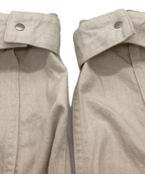 UNUSED（アンユーズド）UNUSED (アンユーズド) WIDE DENIM JACKET / US2535 / 26SS アイボリー サイズ:2の古着・服飾アイテム