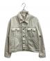 UNUSED（アンユーズド）の古着「WIDE DENIM JACKET / US2535 / 26SS」｜アイボリー