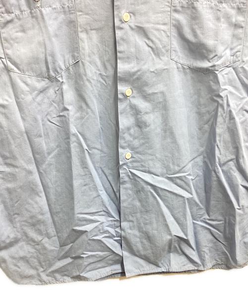 ELBECO（エルベコ）elbeco (エルベコ) ラグランボーリングシャツ / マチ付き / 50s～ ブルー サイズ:2の古着・服飾アイテム