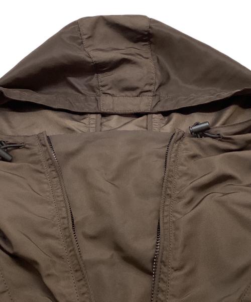 Time is on（タイムイズオン）Time is on (タイムイズオン) NYLON ANORAK JACKET / T250-B115  ブラウン サイズ:1の古着・服飾アイテム