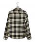 UNUSED (アンユーズド) long sleeve rayon check shirt 